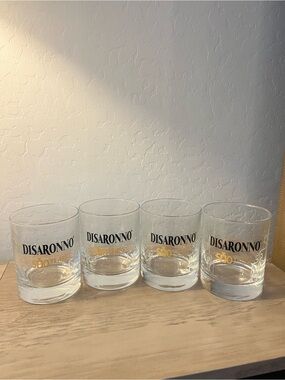 Disaronno lowball tumblers- Set of 4